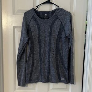 RBX Seamless Charcoal Athletic Top